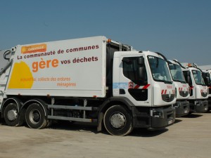 Camions de collecte des déchets