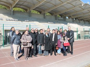 Visite équipements sportifs CCTC