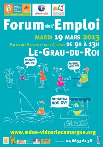 Forum de l'emploi 2013 - Le Grau du Roi