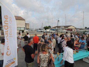 L'inauguration de la rue du Port le 10 juin, un moment convivial avec les riverains