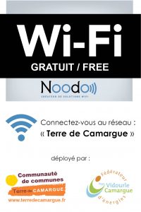 Wi-Fi gratuit Terre de Camargue