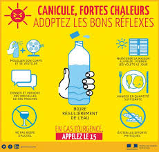 Canicules, les bons gestes