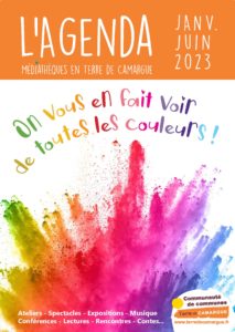 Agena des médiathèque janvier à juin 2023