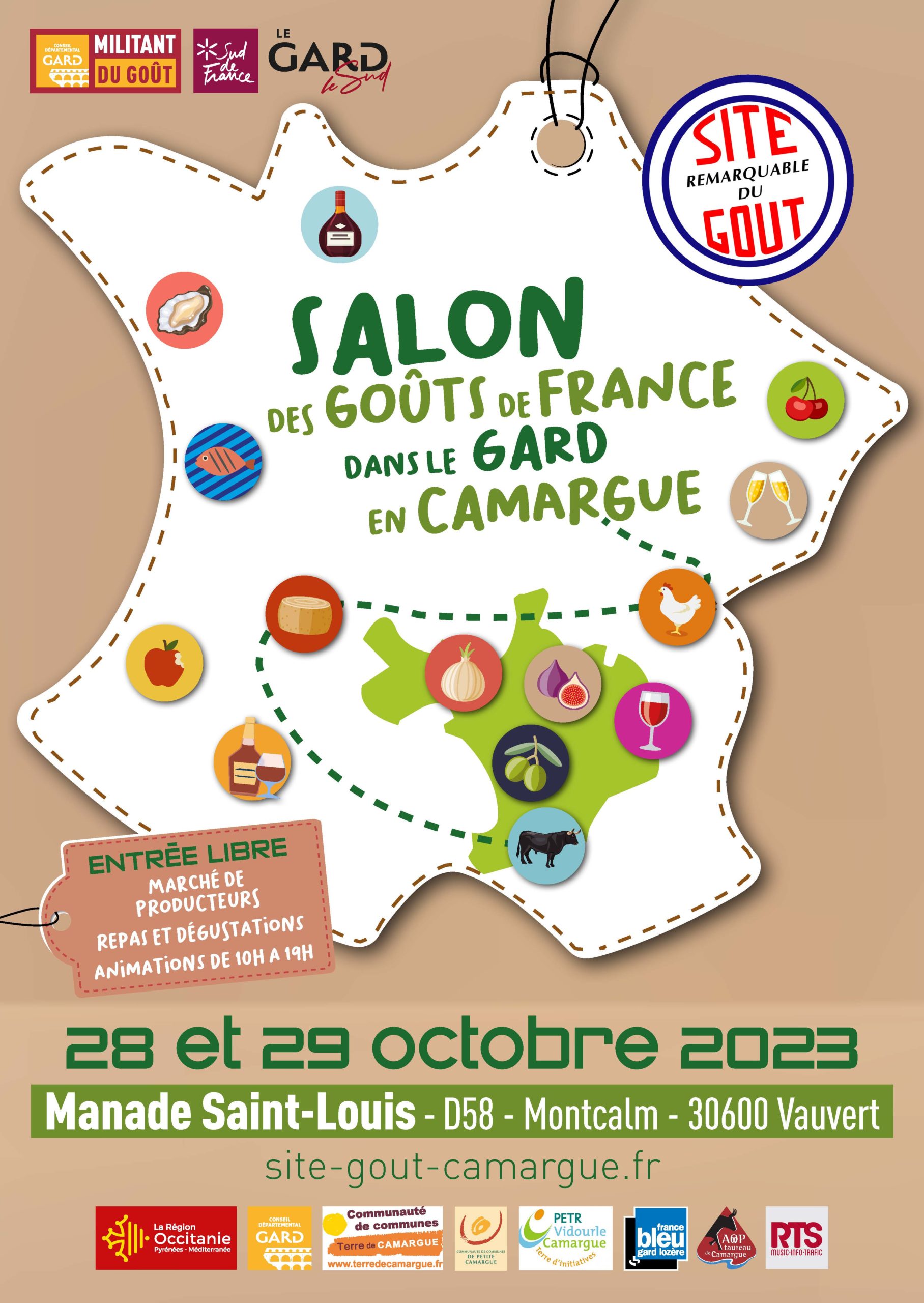 Affiche salon des goûts de France