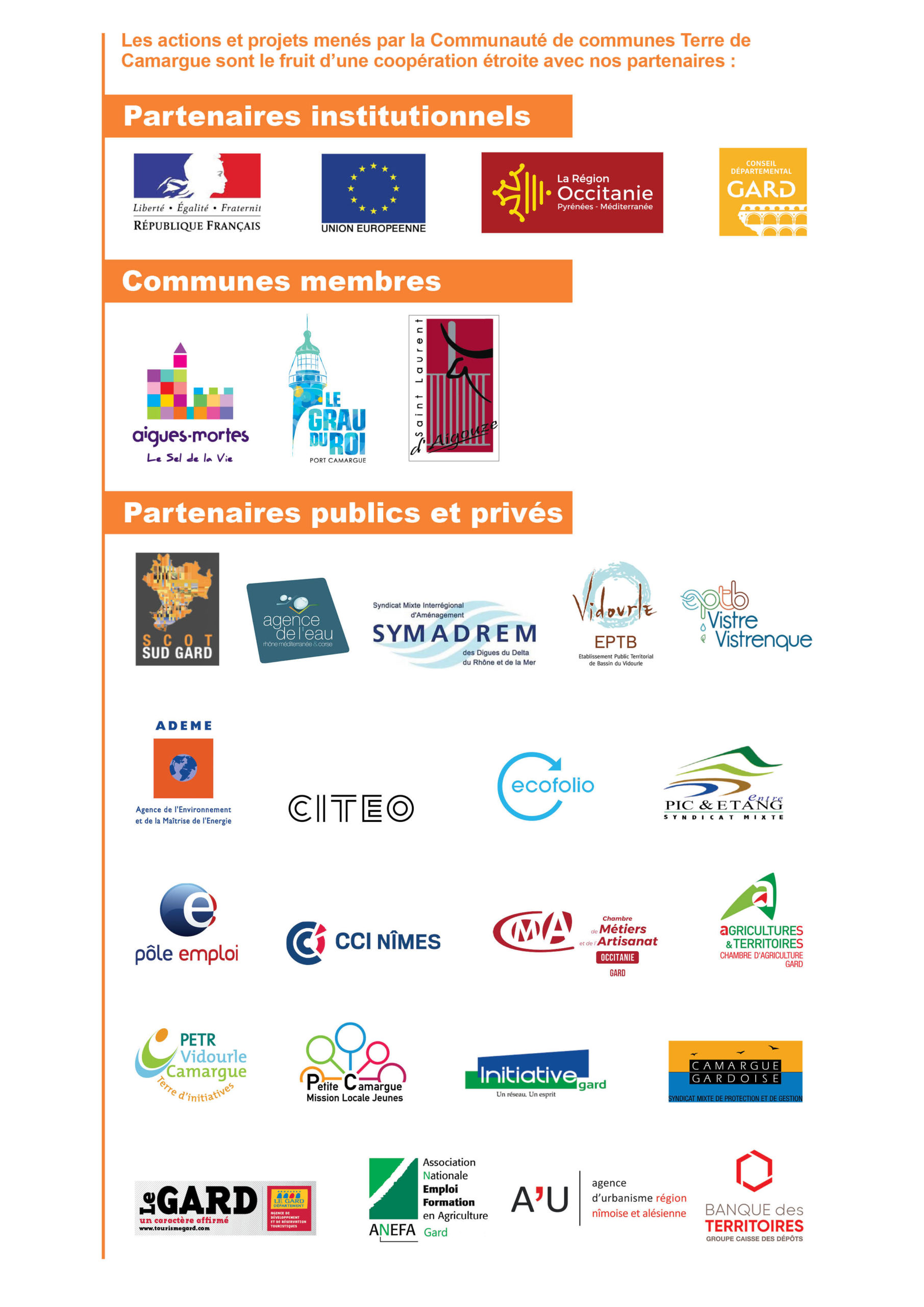 Partenaires CCTC