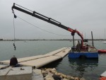 Construction d'un 3e ponton sur la base nautique du Vidourle
