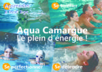 Piscine Aqua Camargue : natation, aquagym, aquabike, aquatraining, aquaphobie, espace détente (jacuzzi, hammam, sauna)...