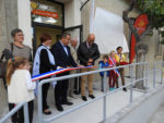 Inauguration de la médiathèque intercommunale à Saint-Laurent d'Aigouze