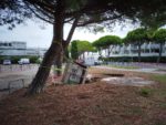 Casse sur le réseau d'eau usée à Port Camargue