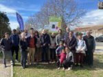 Terre de Camargue inaugure le 1er composteur composteur collectif à saint-Laurent d'Aigouze, rue d'Aou Fare