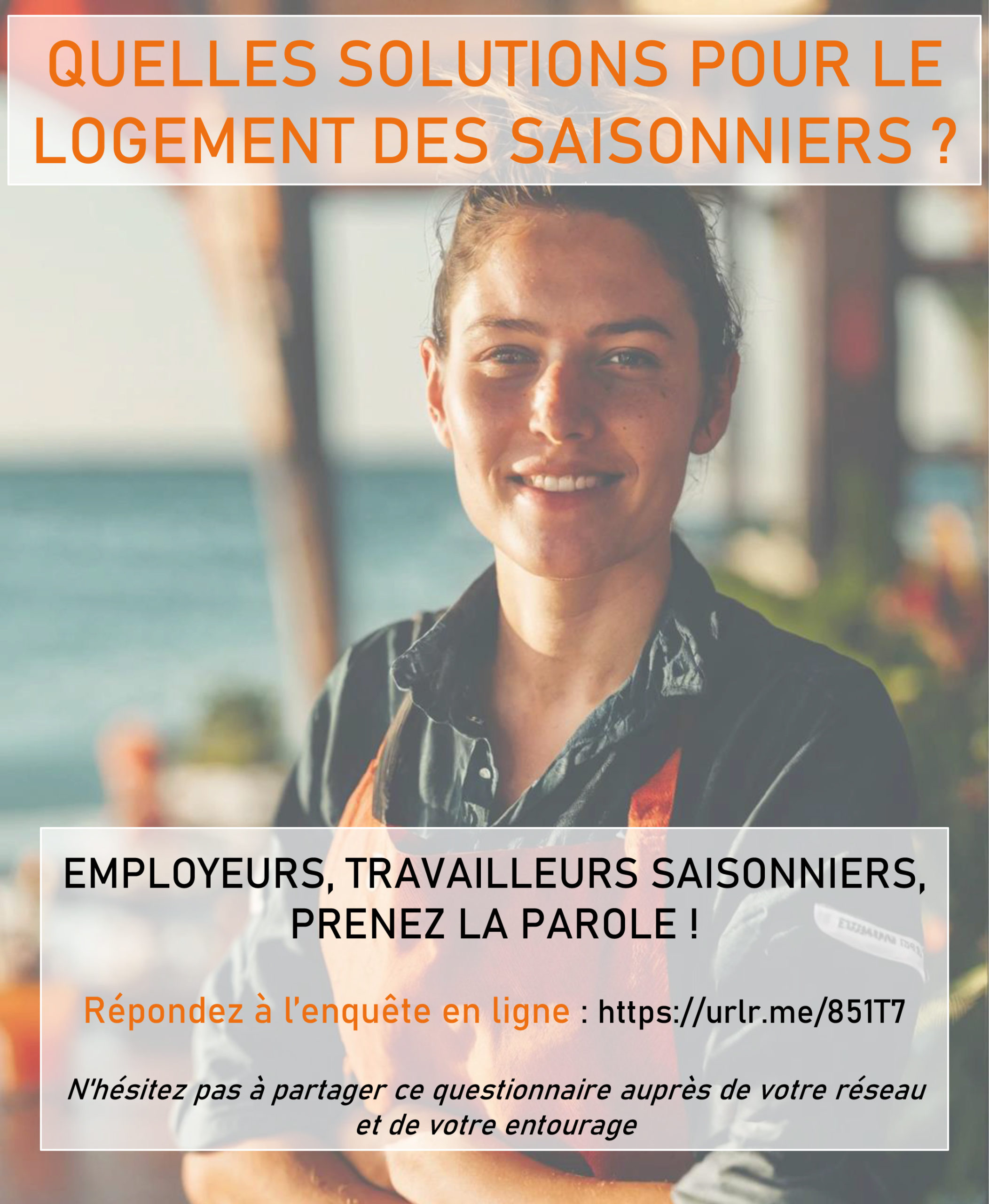 Affiche enquête logement saisonnier