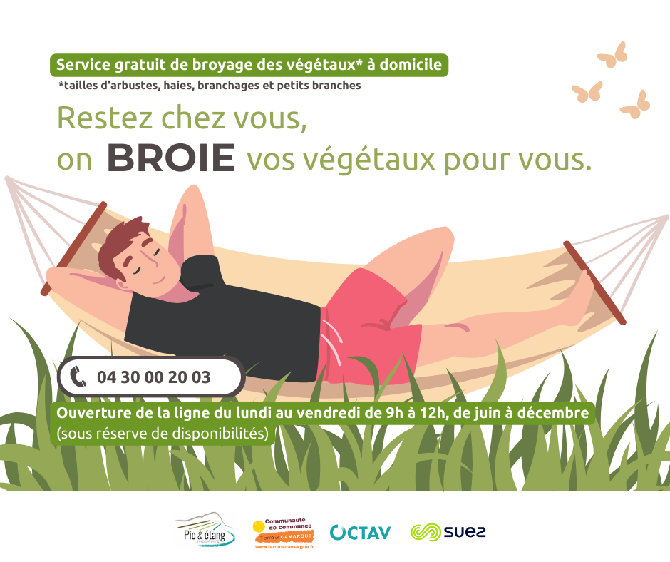 Broyage végétaux