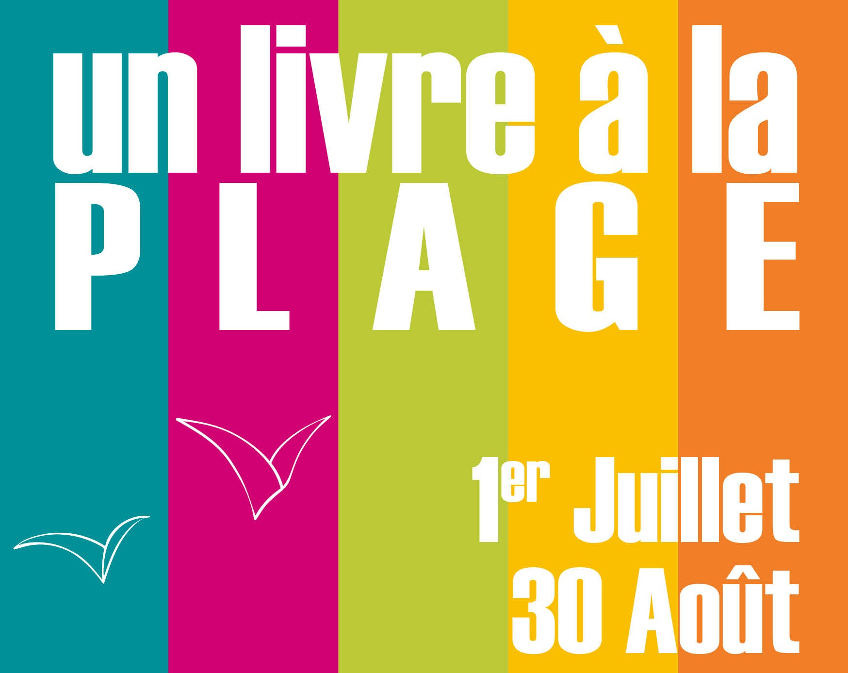Un livre à la plage