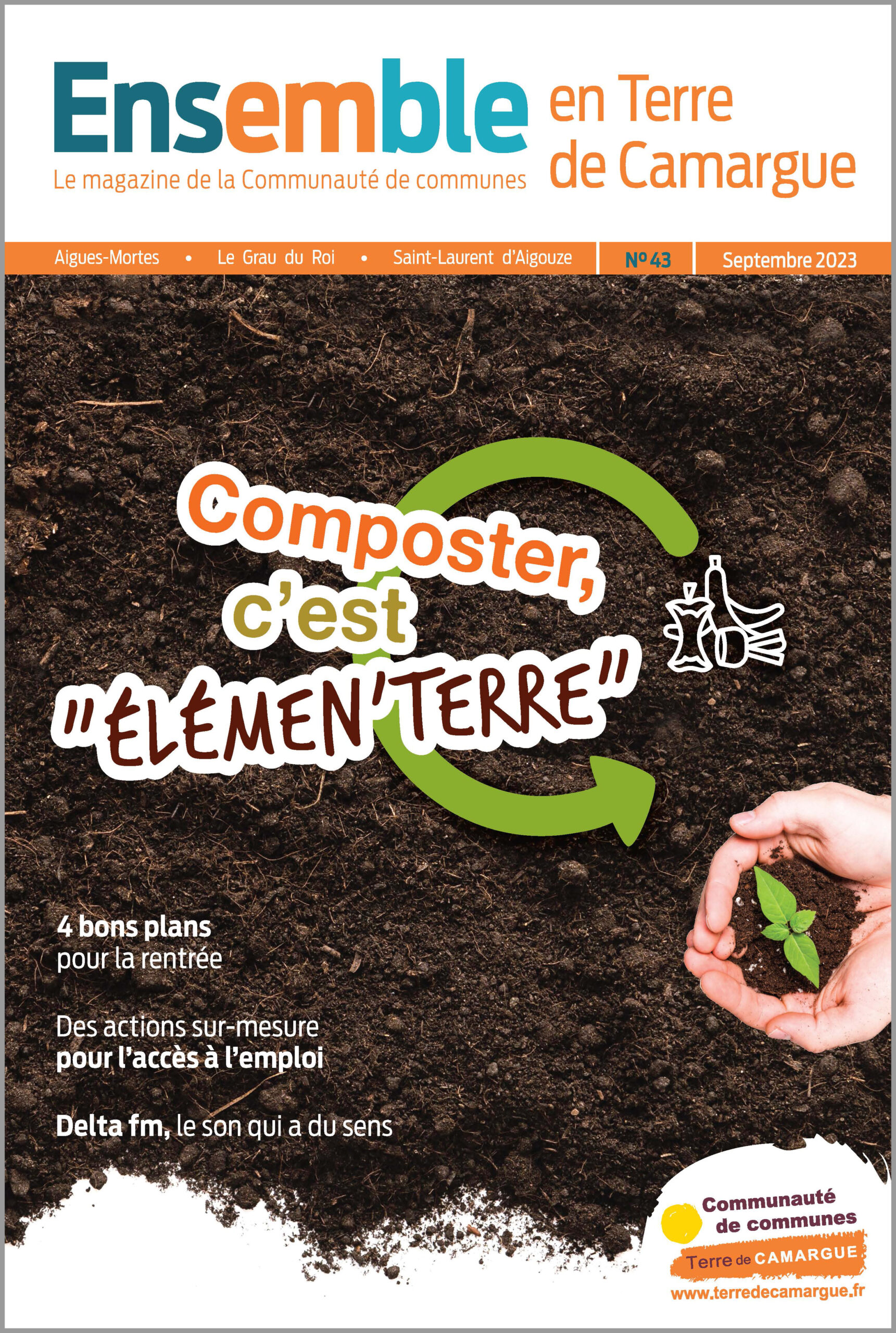 Magazine Ensemble en Terre de Camargue n°43, septembre 2023