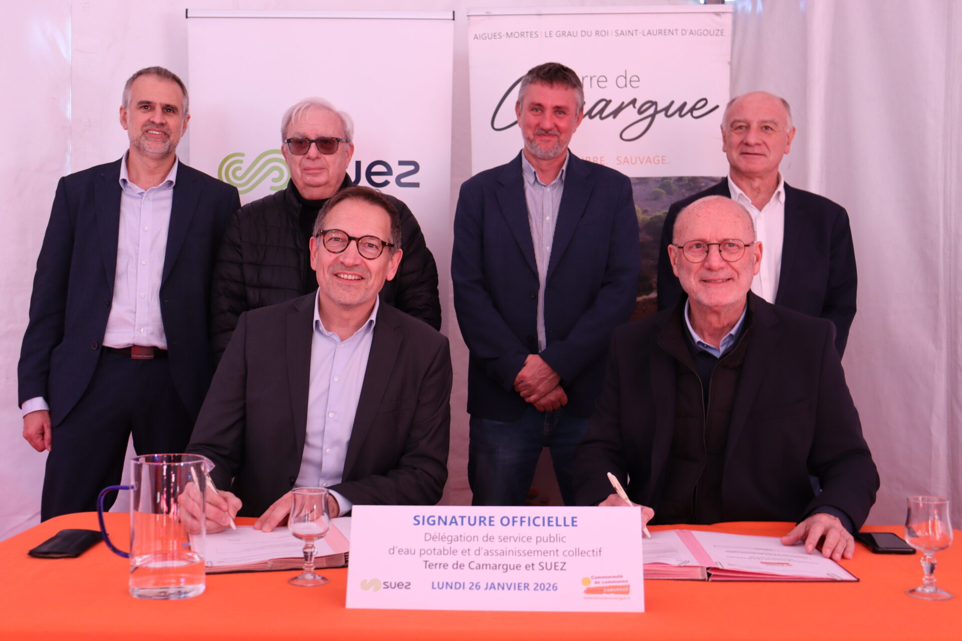 Terre de Camargue renouvelle sa confiance à SUEZ pour la gestion de l'eau et de l'assainissement