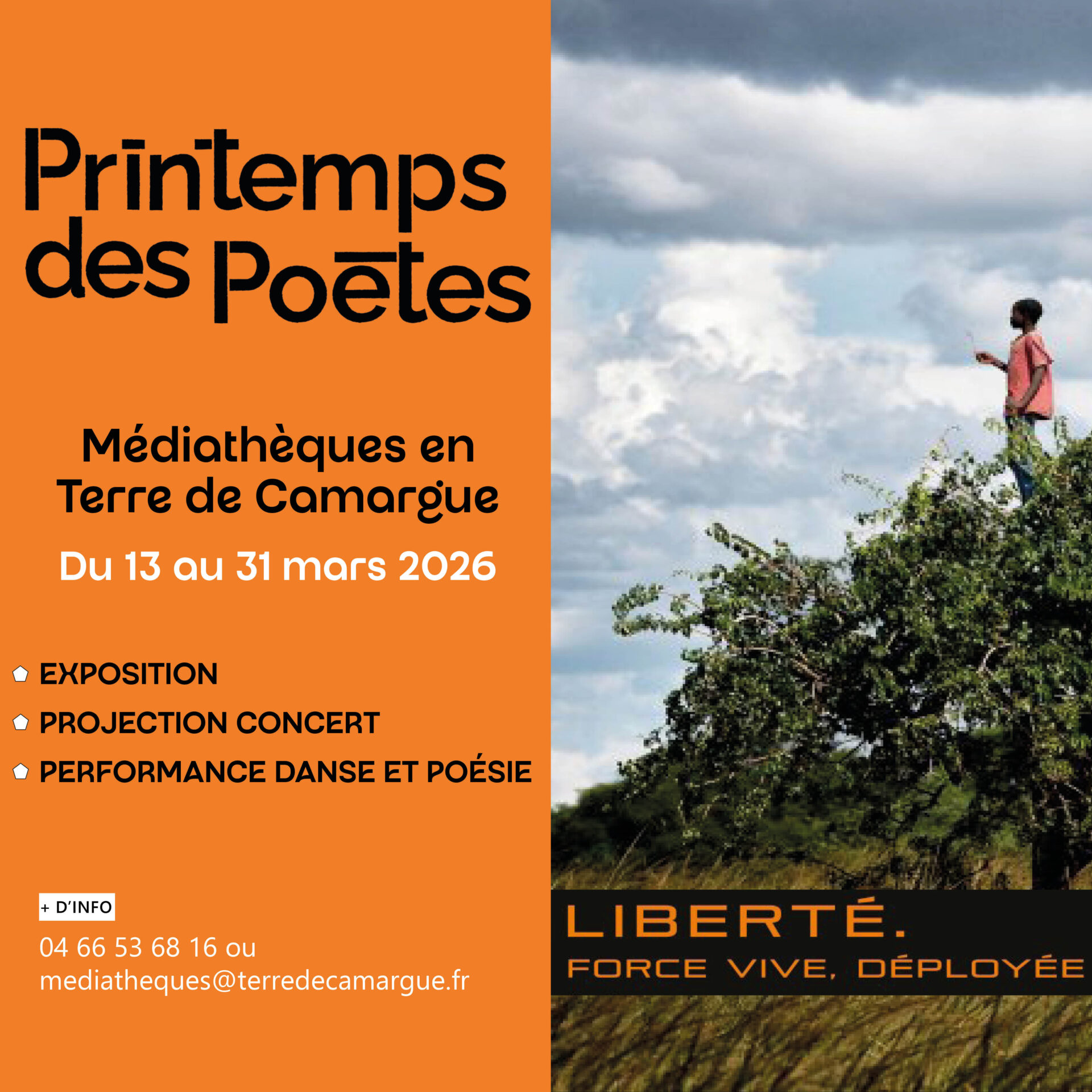 Printemps des poètes en Terre de Camargue