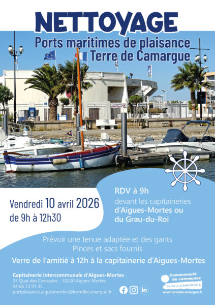 Affiche_Nettoyage port plaisance avril 2026