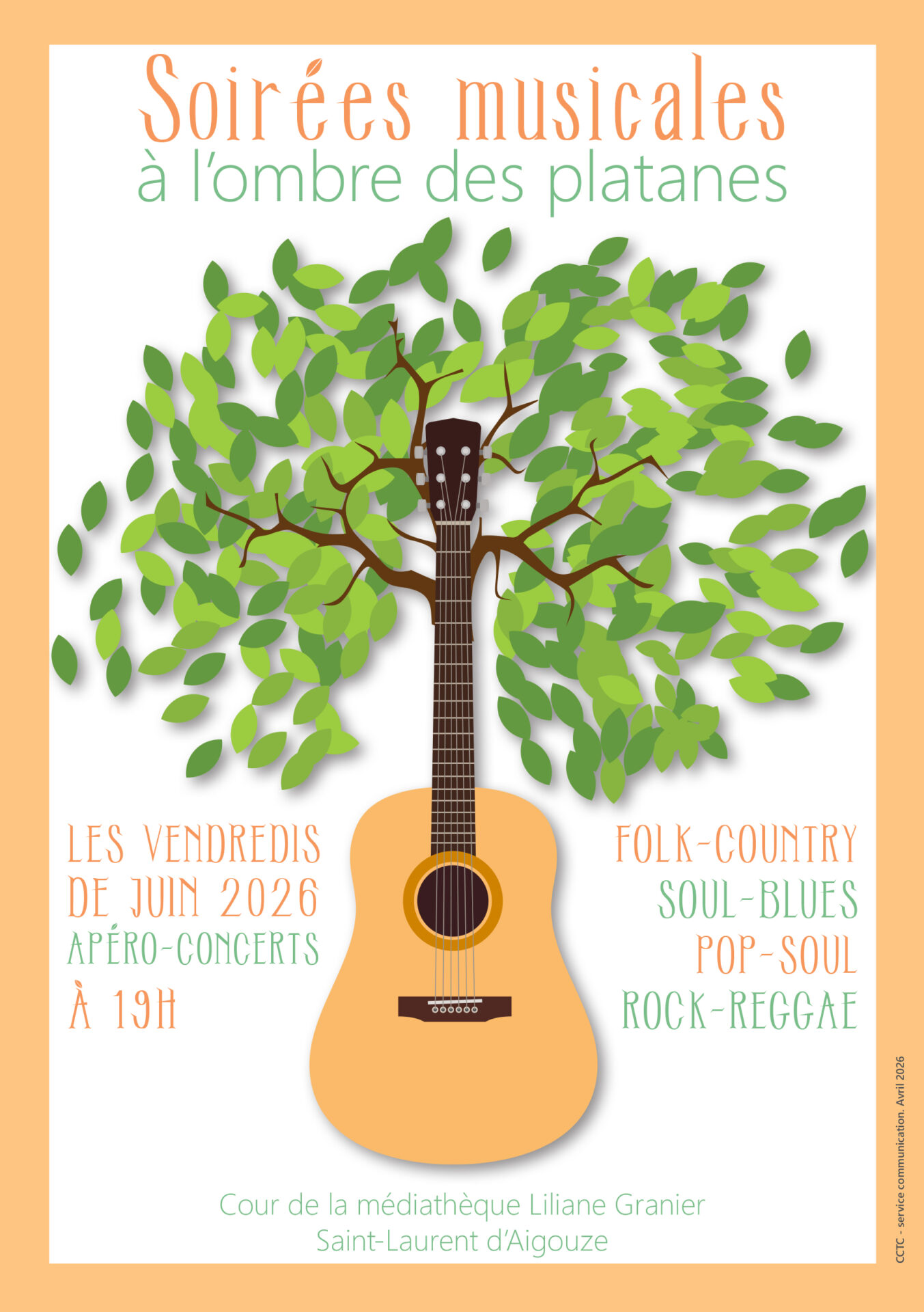 Les soirées musicales de juin 2026