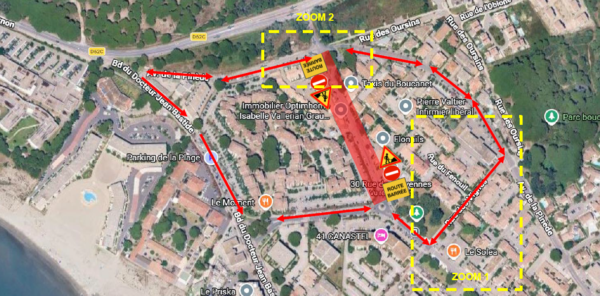 Plan de déviation